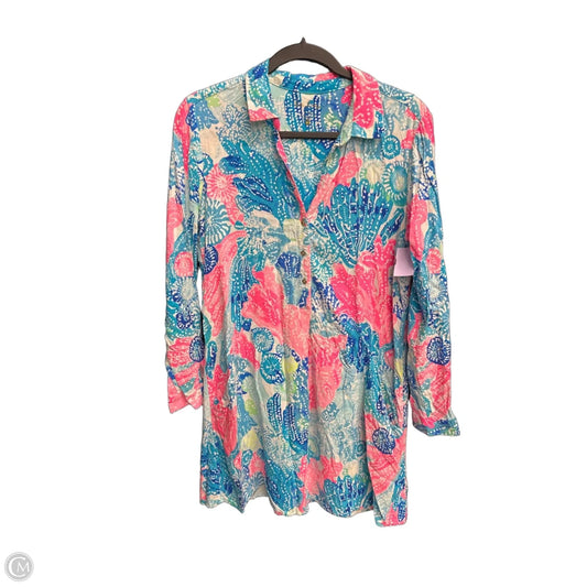 Dress Designer By Lilly Pulitzer In Floral Print, Size: S