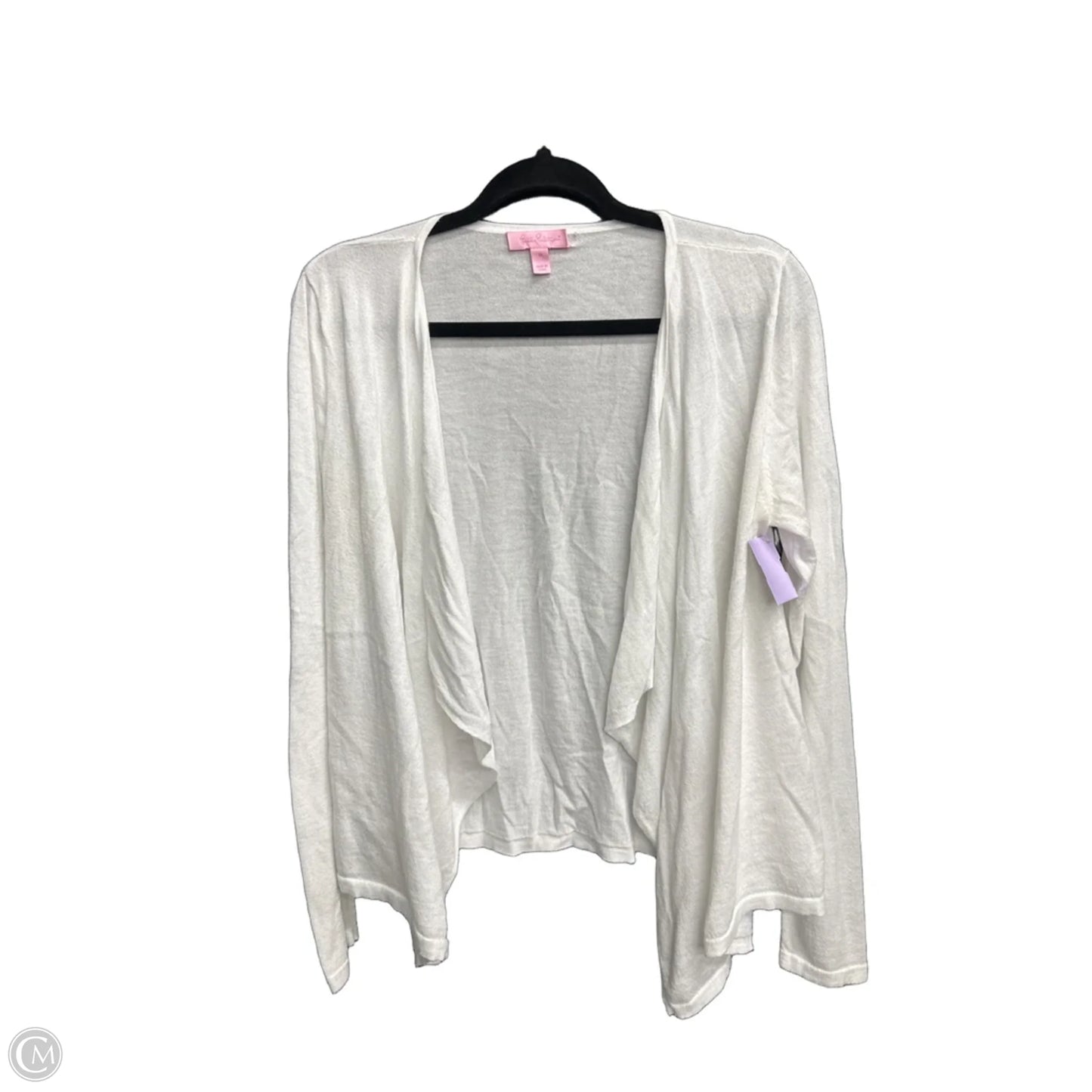 Cardigan Designer By Lilly Pulitzer In White, Size: M