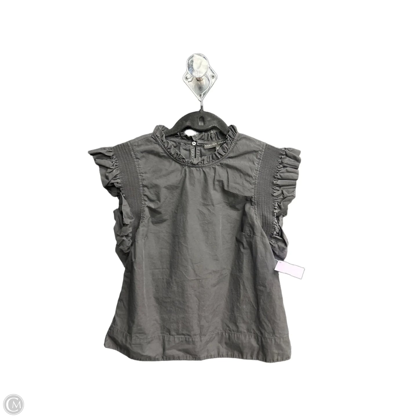Top Short Sleeve By English Factory In Black, Size: Xs