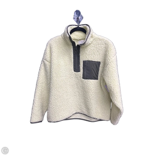 Jacket Faux Fur & Sherpa By Lou And Grey In Yellow, Size: S