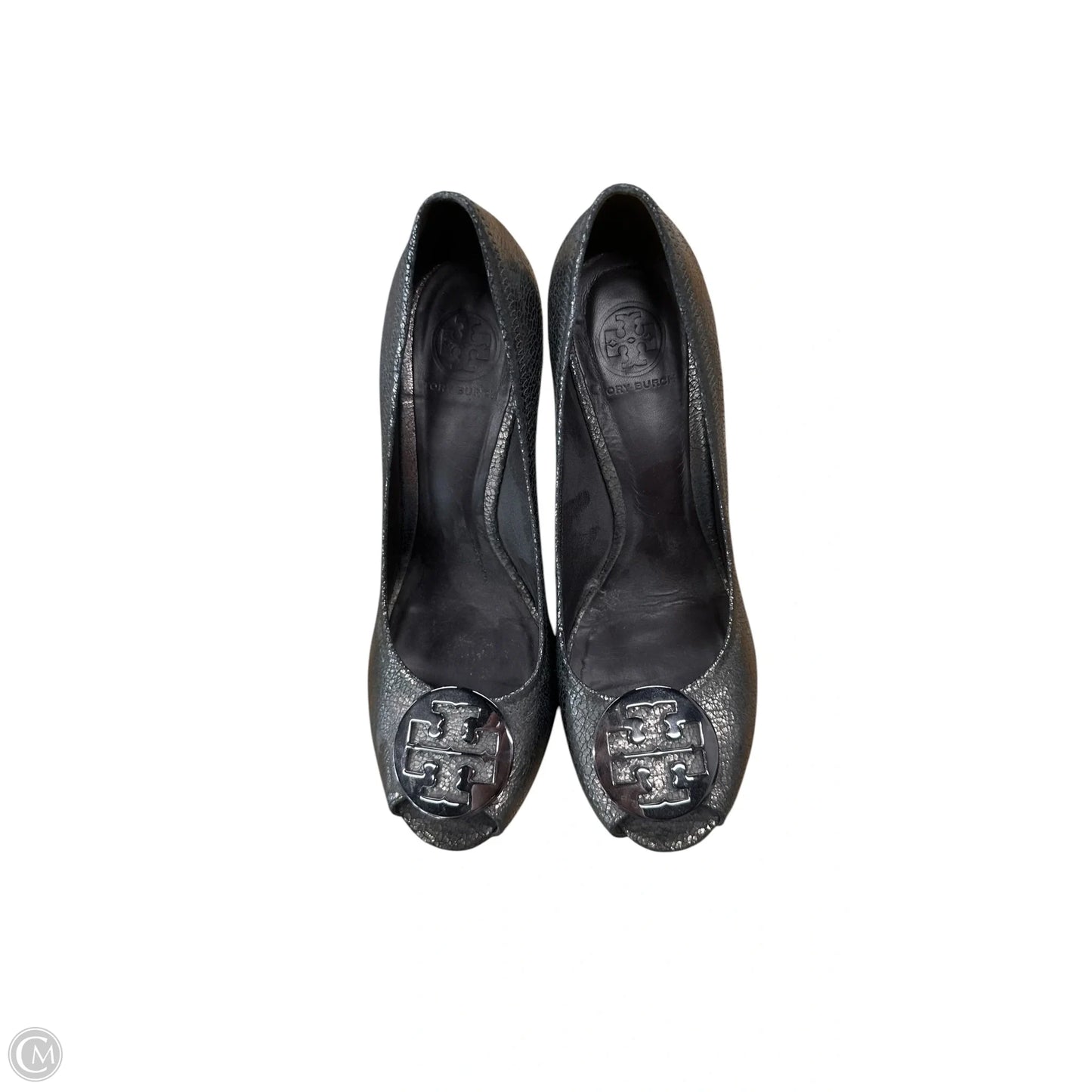 Shoes Designer By Tory Burch In Grey, Size: 11