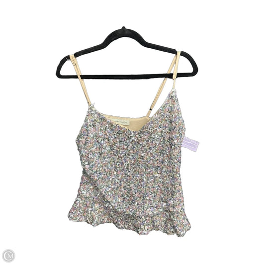 Top Sleeveless By Clothes Mentor In Multi-colored, Size: L