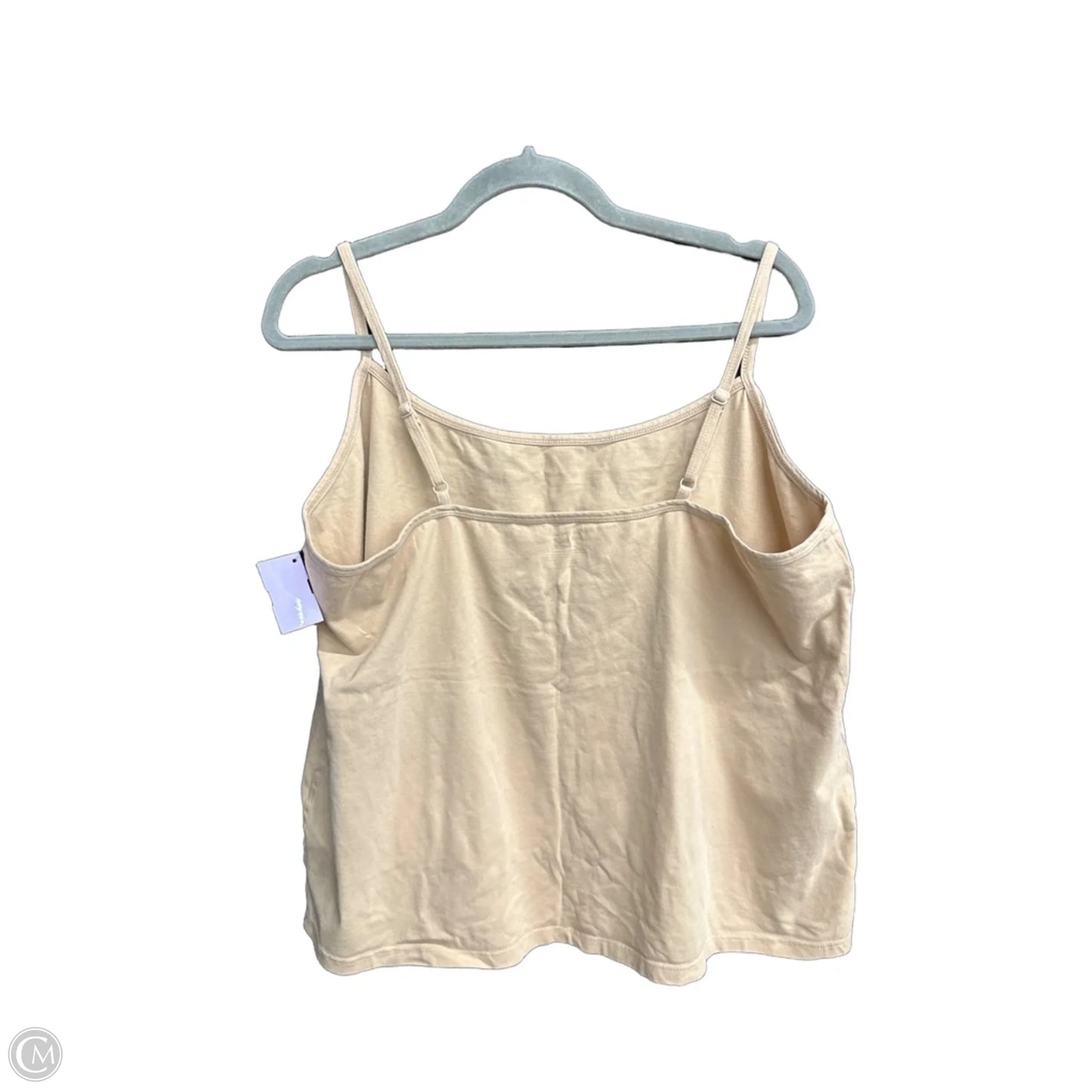 Tank Top By Lane Bryant In Tan, Size: 2x