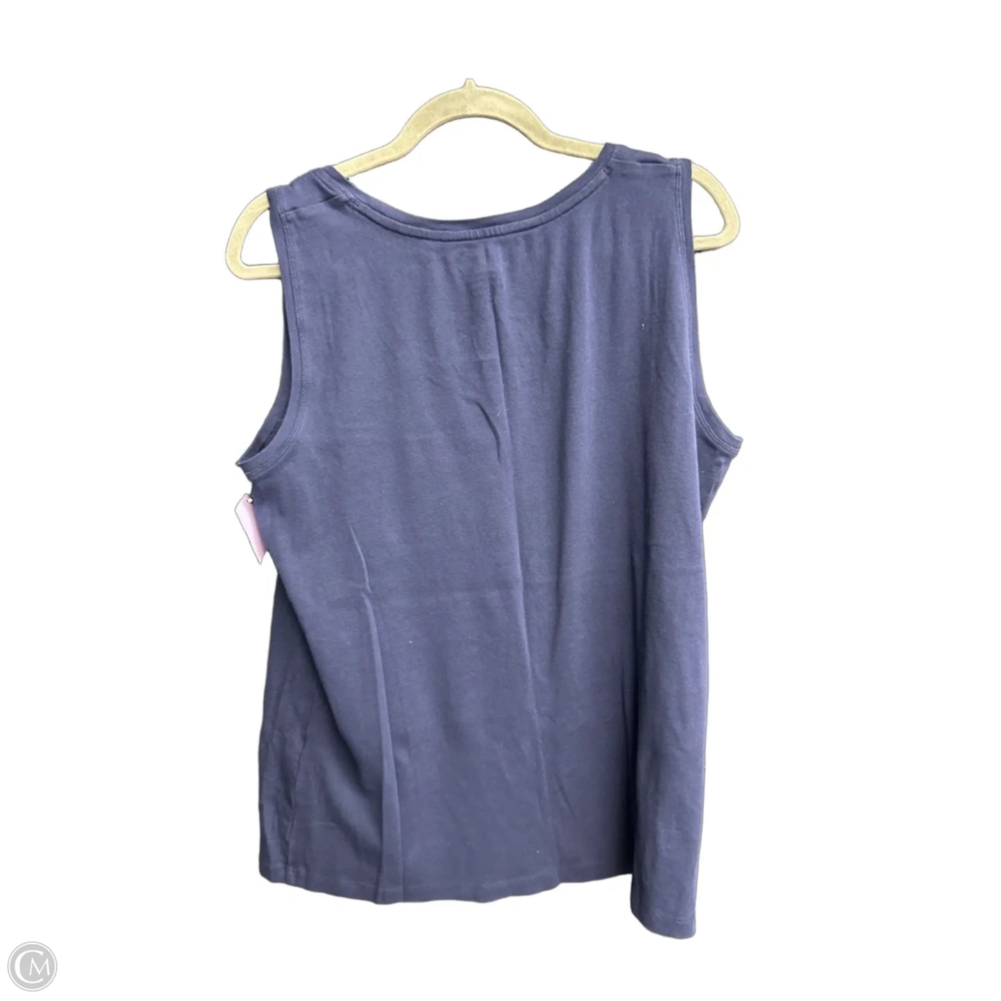 Tank Top By Chicos In Navy, Size: Xl