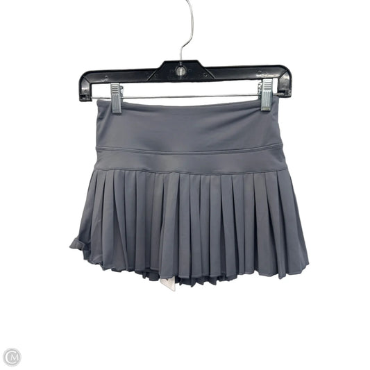 Athletic Skirt By Clothes Mentor In Grey, Size: Xs