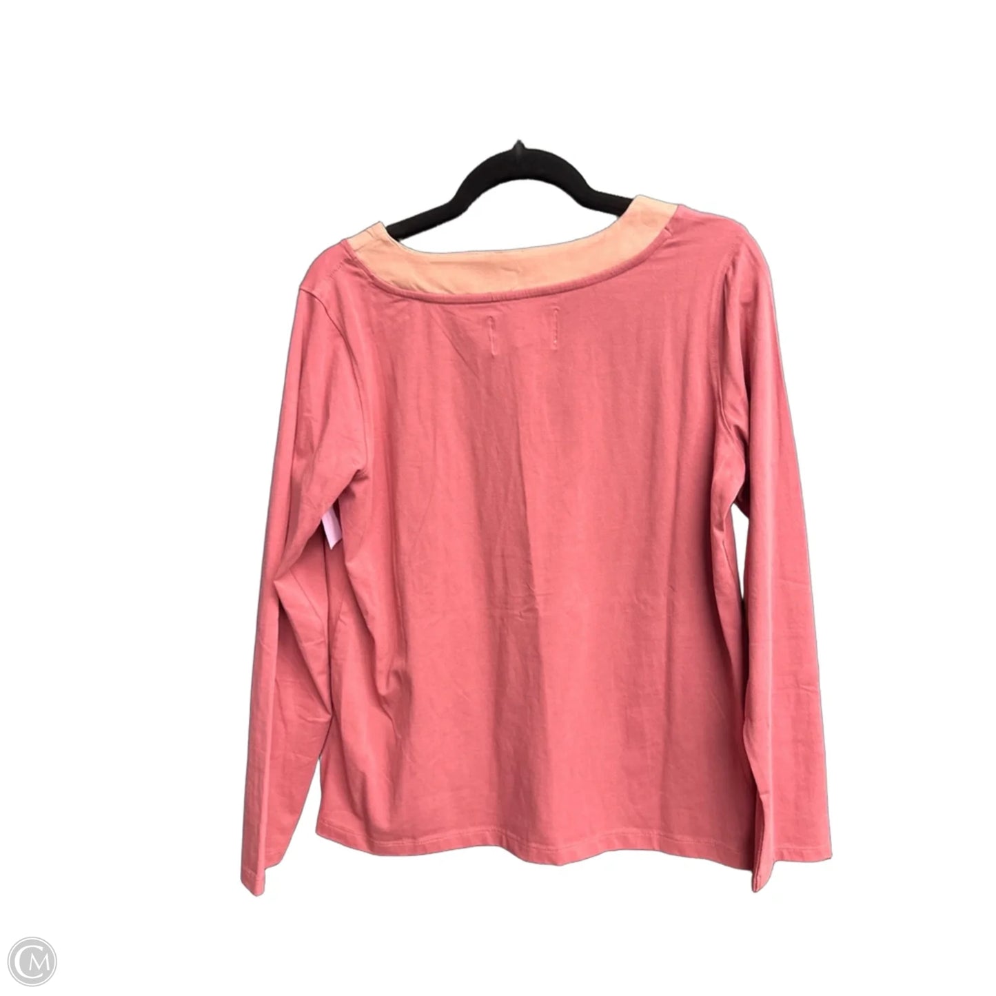Top Long Sleeve By Clothes Mentor In Pink, Size: M