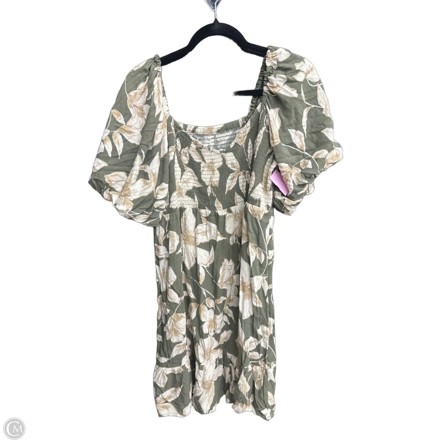 Dress Casual Short By Maurices In Floral Print, Size: Xl