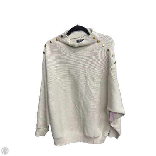 Sweater By Tahari In Gold, Size: L