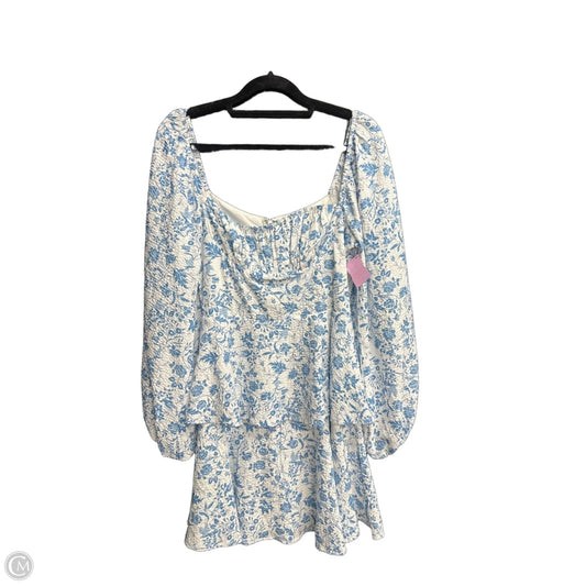 Dress Casual Short By Clothes Mentor In Floral Print, Size: M
