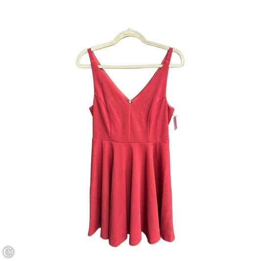 Dress Casual Short By Lulus In Maroon, Size: M