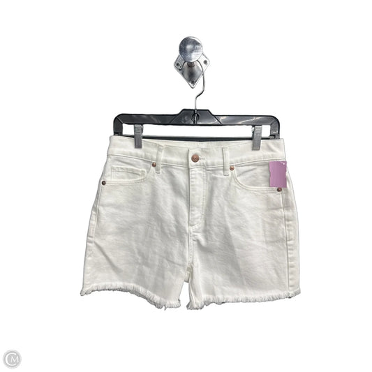 Shorts By Loft In White Denim, Size: 2