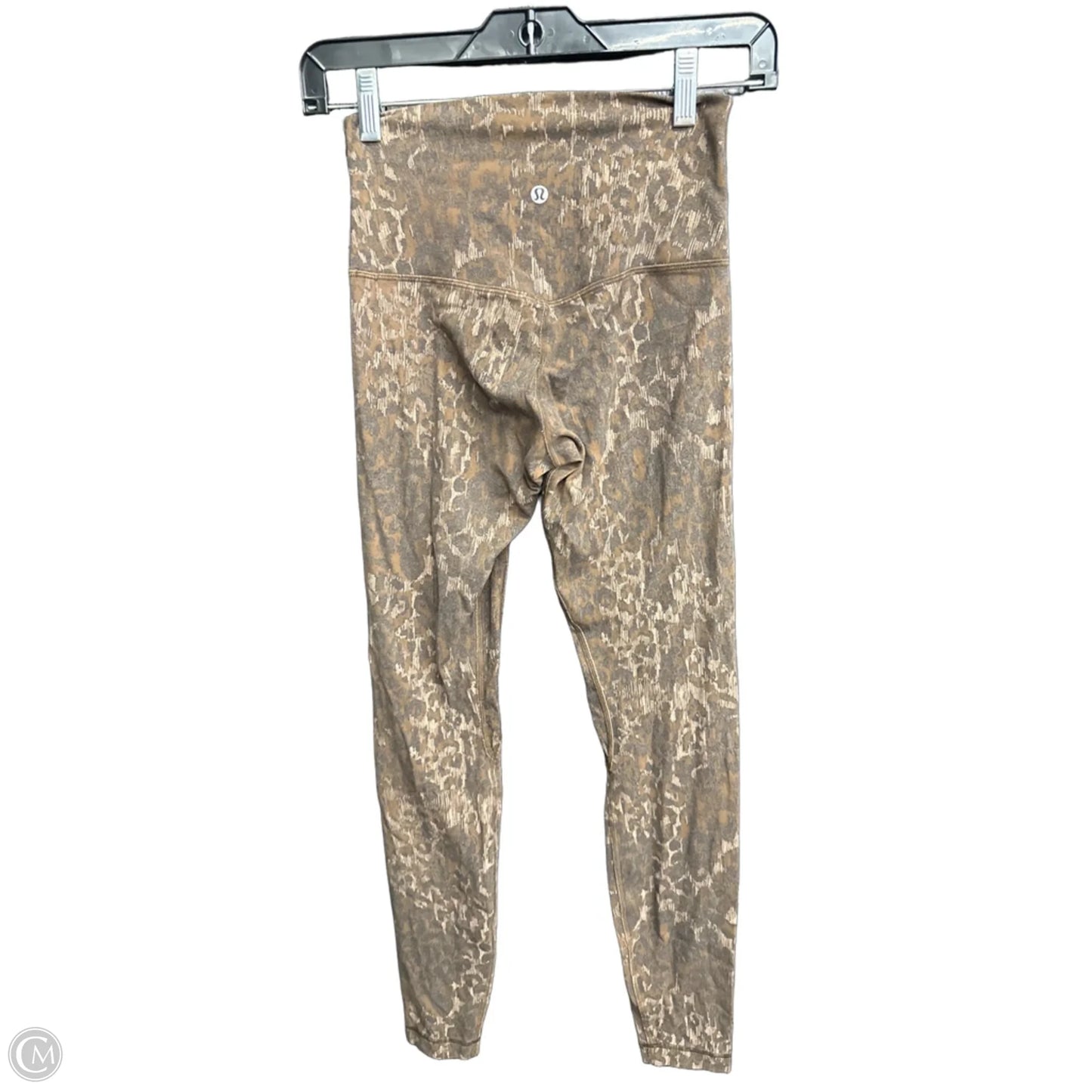 Athletic Leggings By Lululemon In Animal Print, Size: 4