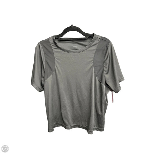Athletic Top Short Sleeve By Nike In Black, Size: M
