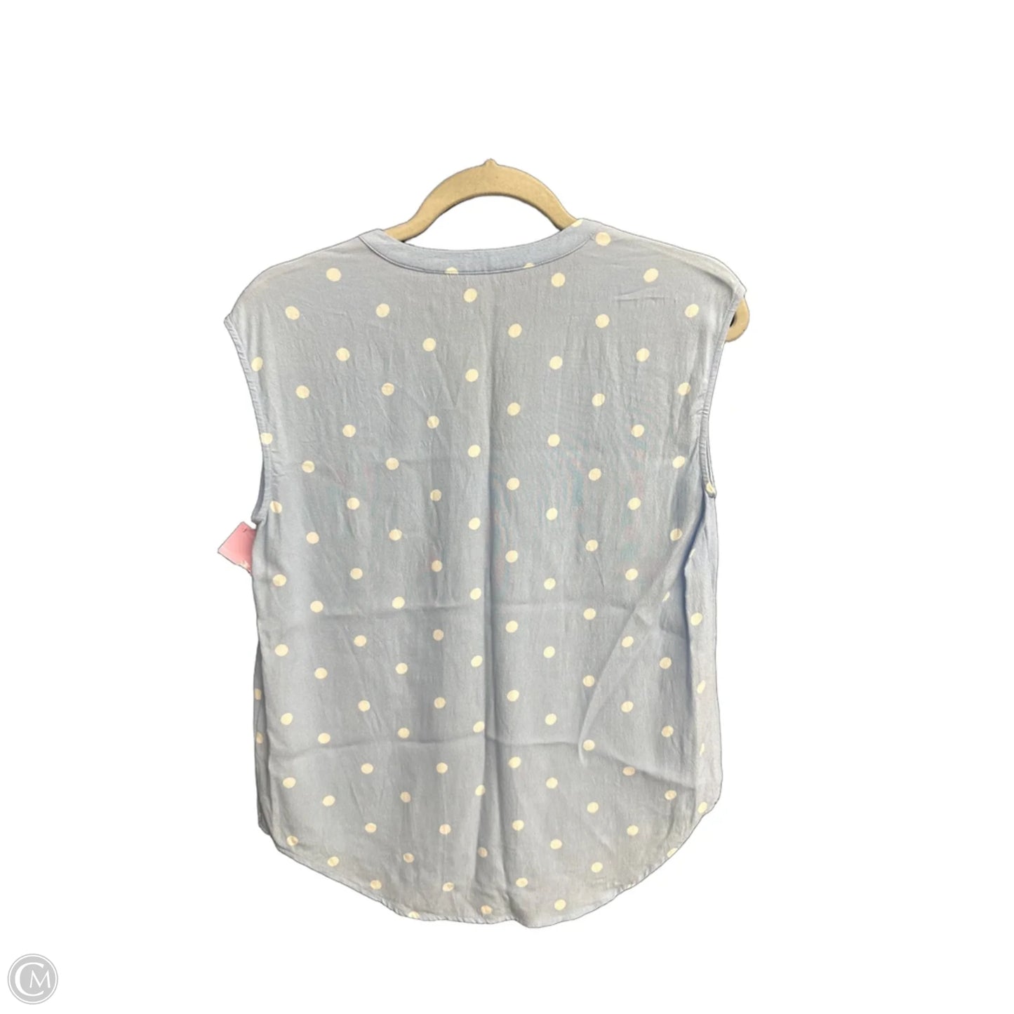 Top Sleeveless By Joules In Polkadot Pattern, Size: S