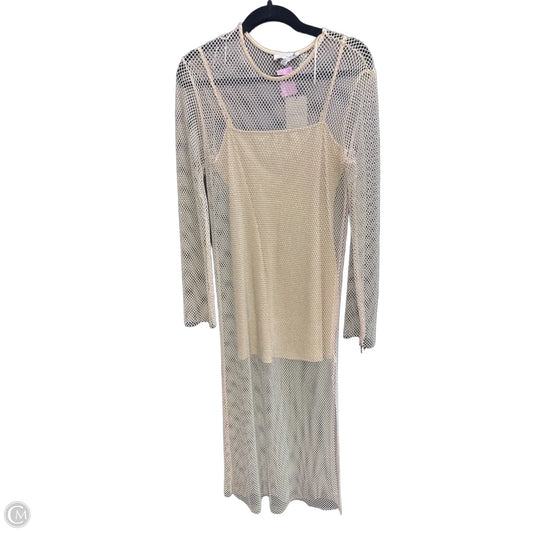 Dress Casual Maxi By Mable In Gold, Size: M