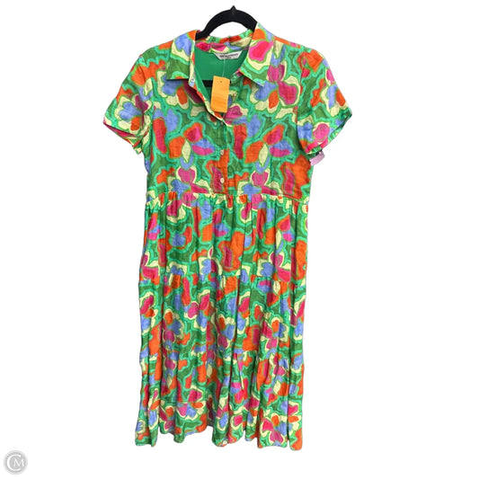 Dress Casual Midi By Amanda Uprichard In Multi-colored, Size: S