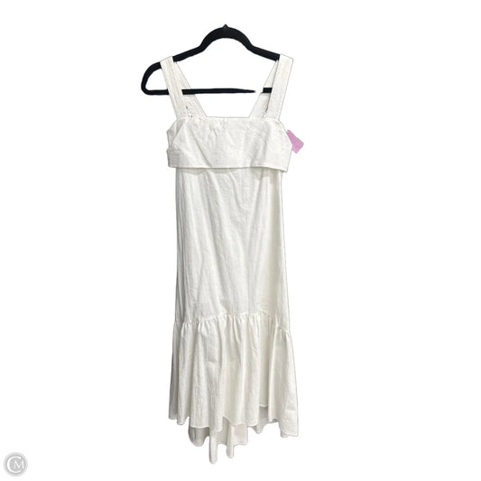 Dress Casual Midi By Pinch In White, Size: L