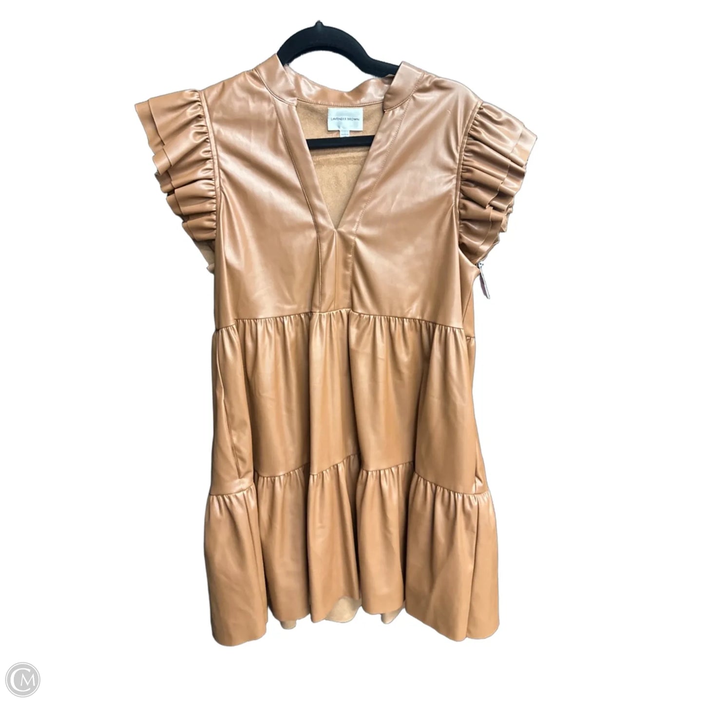 Dress Casual Short By Clothes Mentor In Brown, Size: M