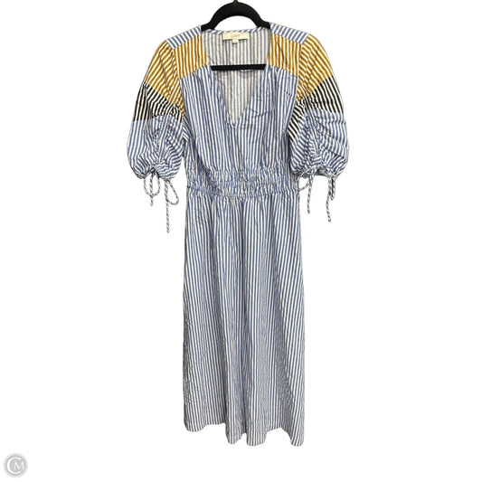 Dress Casual Maxi By Loft In Striped Pattern, Size: M
