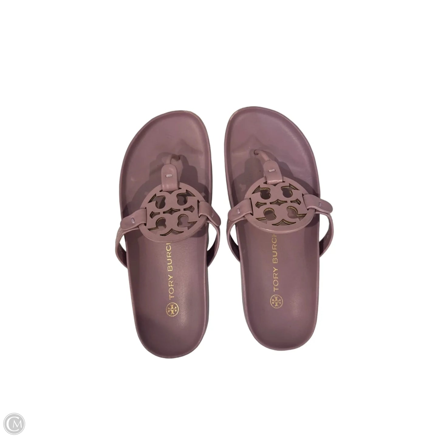 Sandals Designer By Tory Burch In Purple, Size: 7