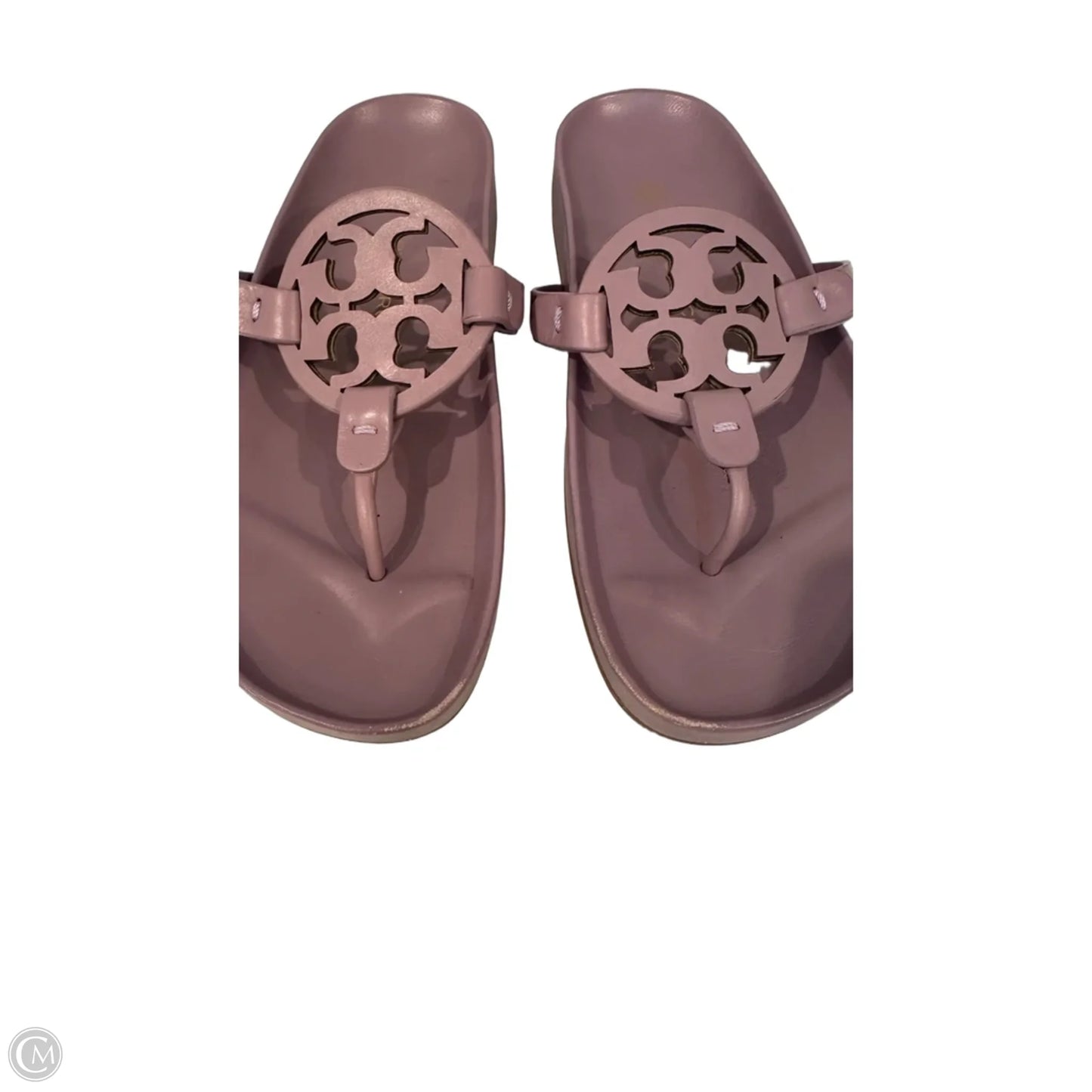 Sandals Designer By Tory Burch In Purple, Size: 7