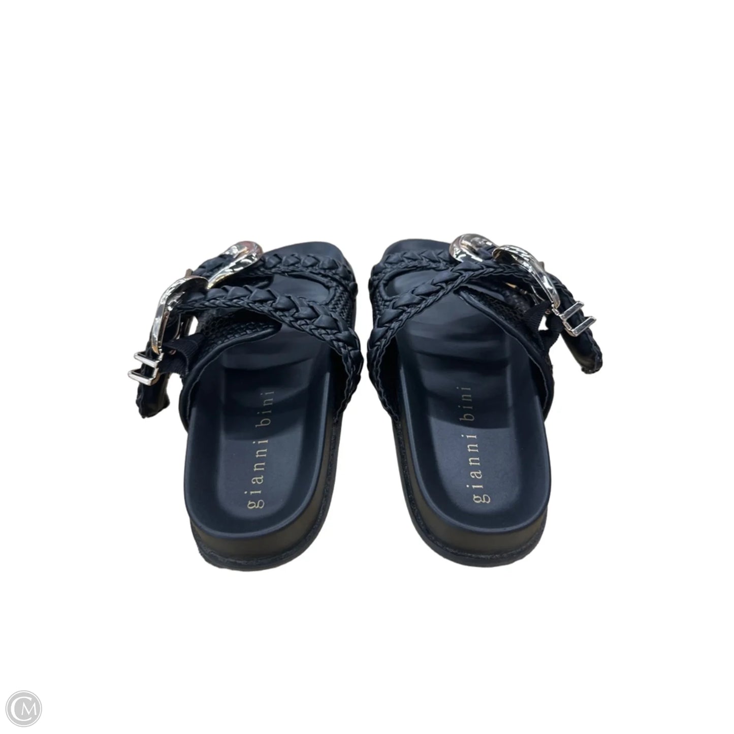 Sandals Flats By Gianni Bini In Black, Size: 6