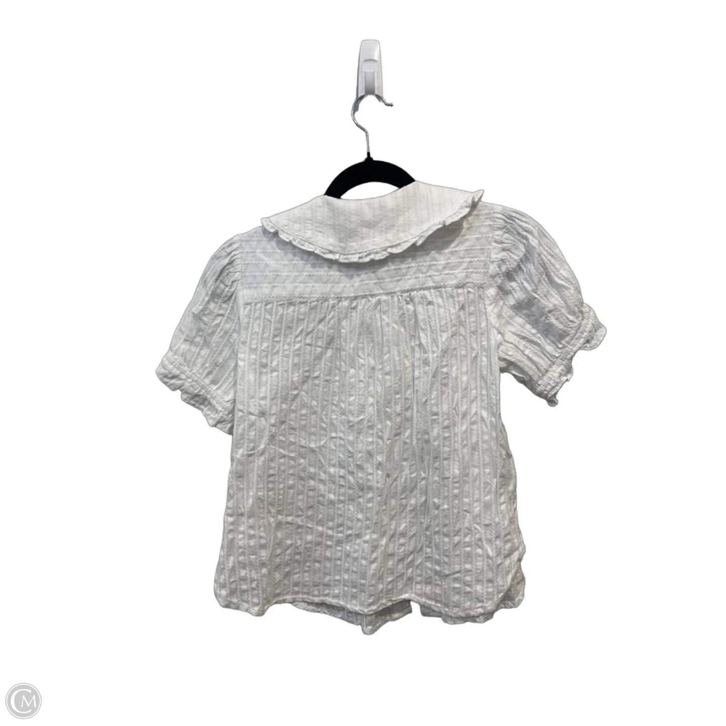 Top Short Sleeve By Pilcro In White, Size: S