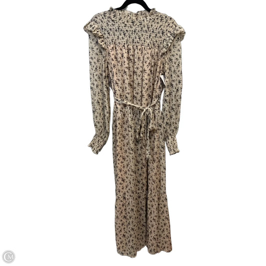 Dress Casual Maxi By English Factory In Brown & Tan, Size: S