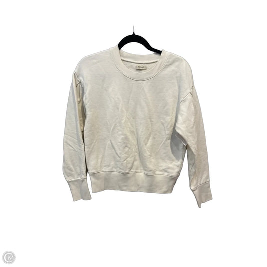 Sweatshirt Crewneck By Madewell In Beige, Size: S