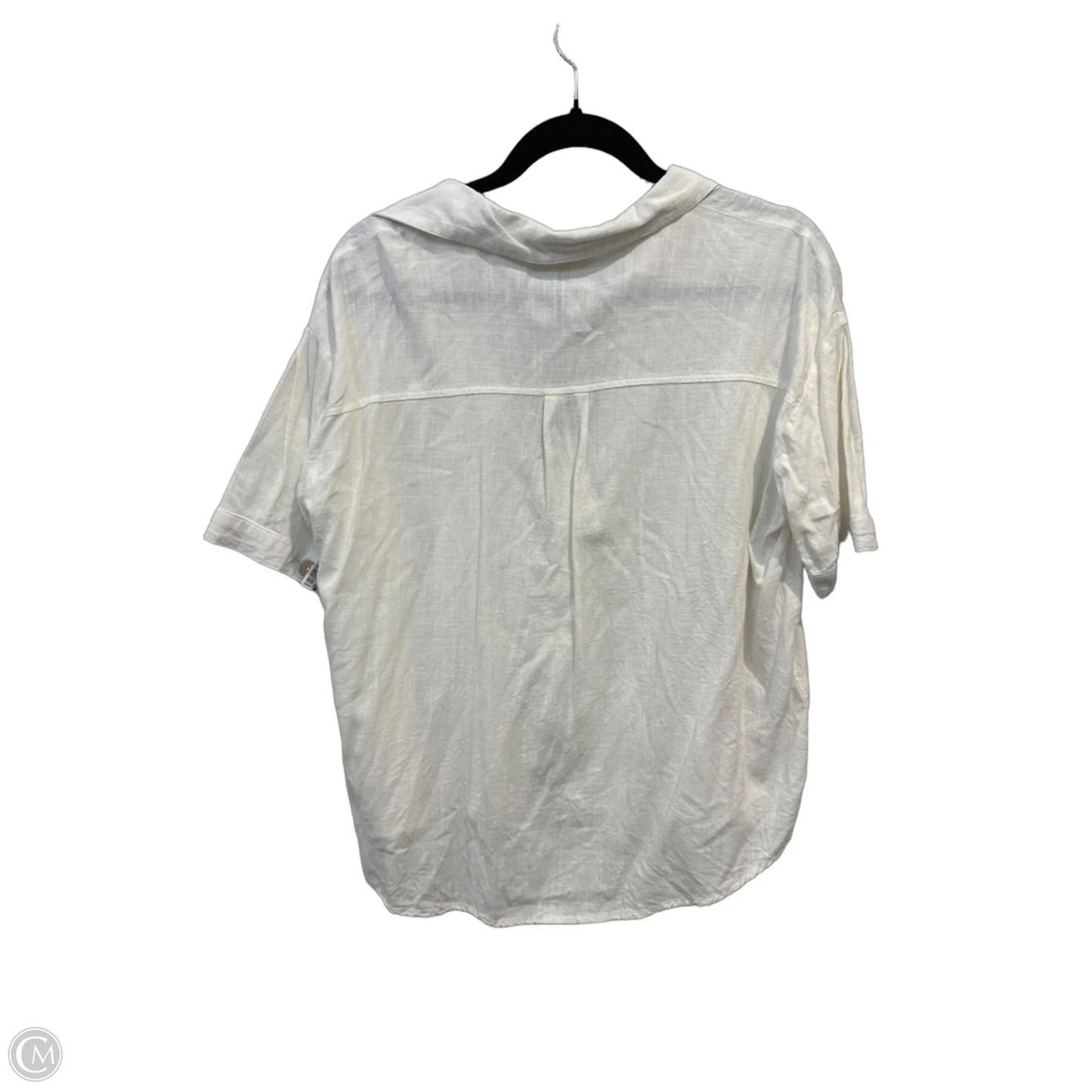 Top Short Sleeve By Umgee In White, Size: M