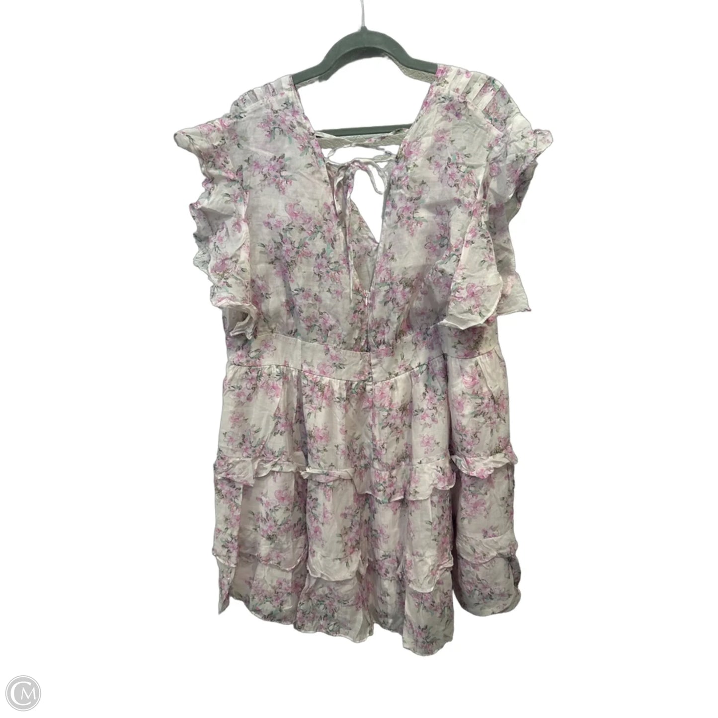 Dress Casual Short By Arula In Floral Print, Size: L