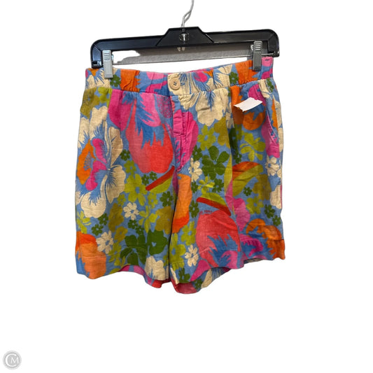 Shorts By Farm Rio In Floral Print, Size: 4