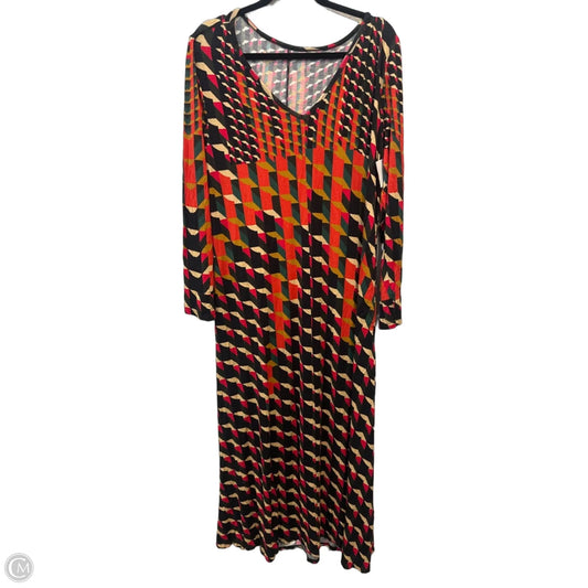 Dress Casual Maxi By Soft Surroundings In Multi-colored, Size: Xl