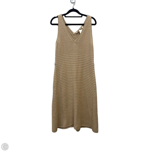 Dress Casual Short By Soft Surroundings In Brown, Size: M