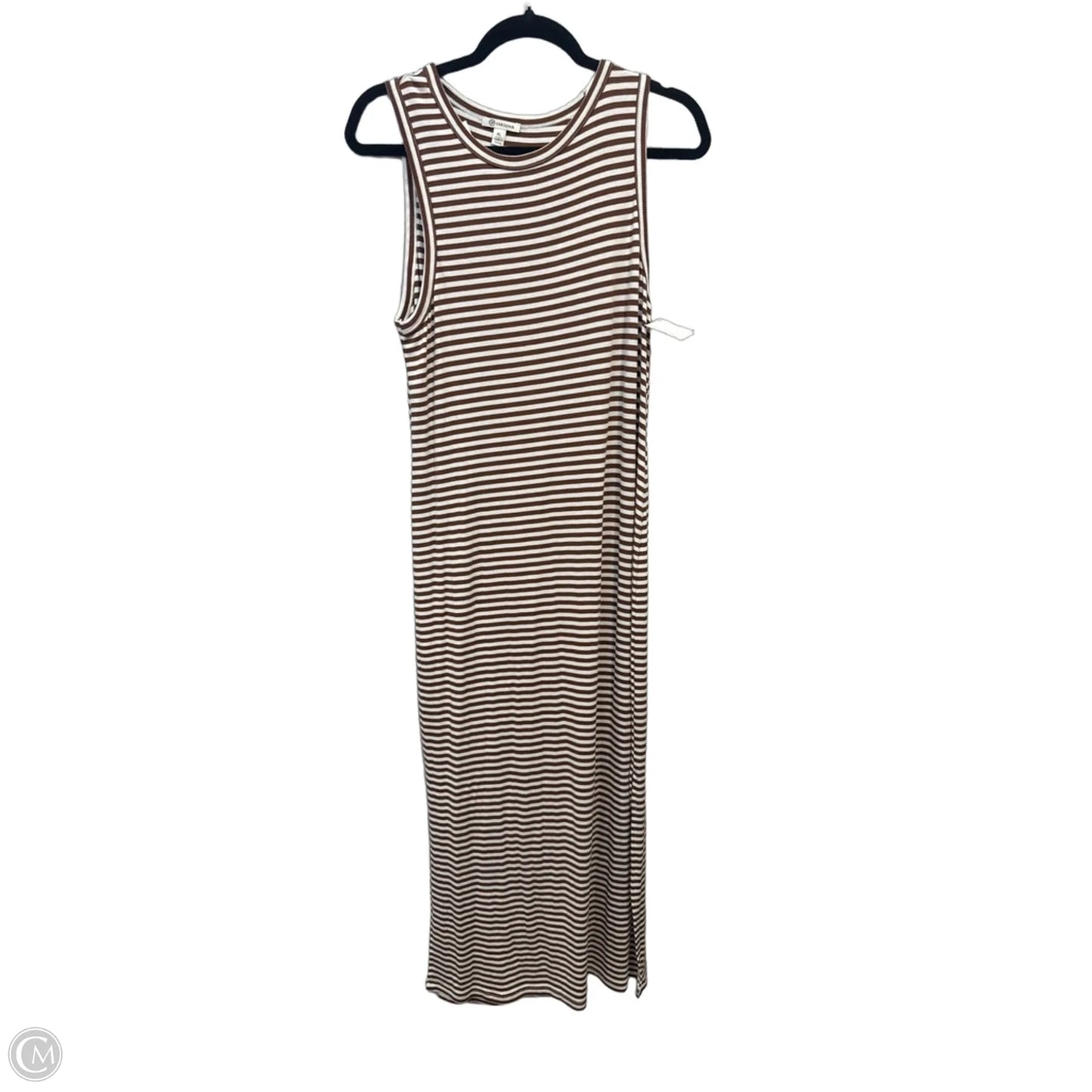 Dress Casual Maxi By Versona In Striped Pattern, Size: Xl