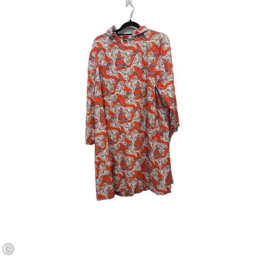 Dress Casual Midi By Crown And Ivy In Animal Print, Size: Xl