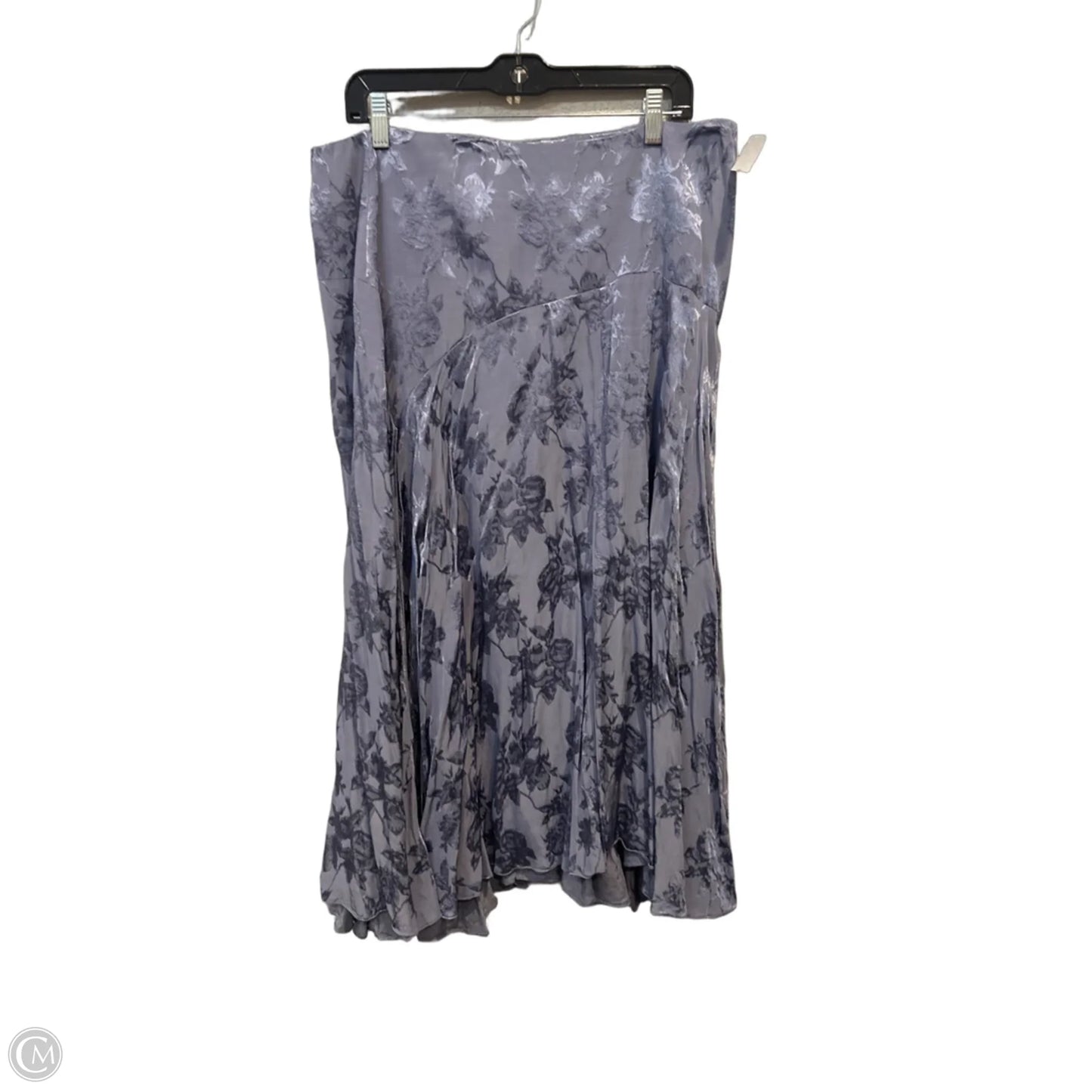 Skirt Midi By Soft Surroundings In Blue, Size: 14