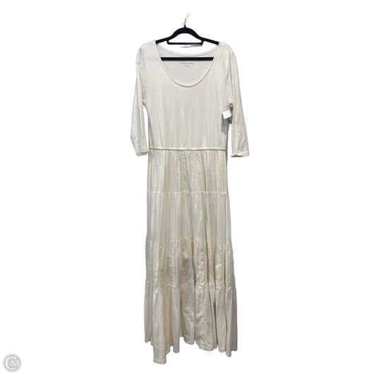Dress Casual Maxi By Soft Surroundings In White, Size: Xs