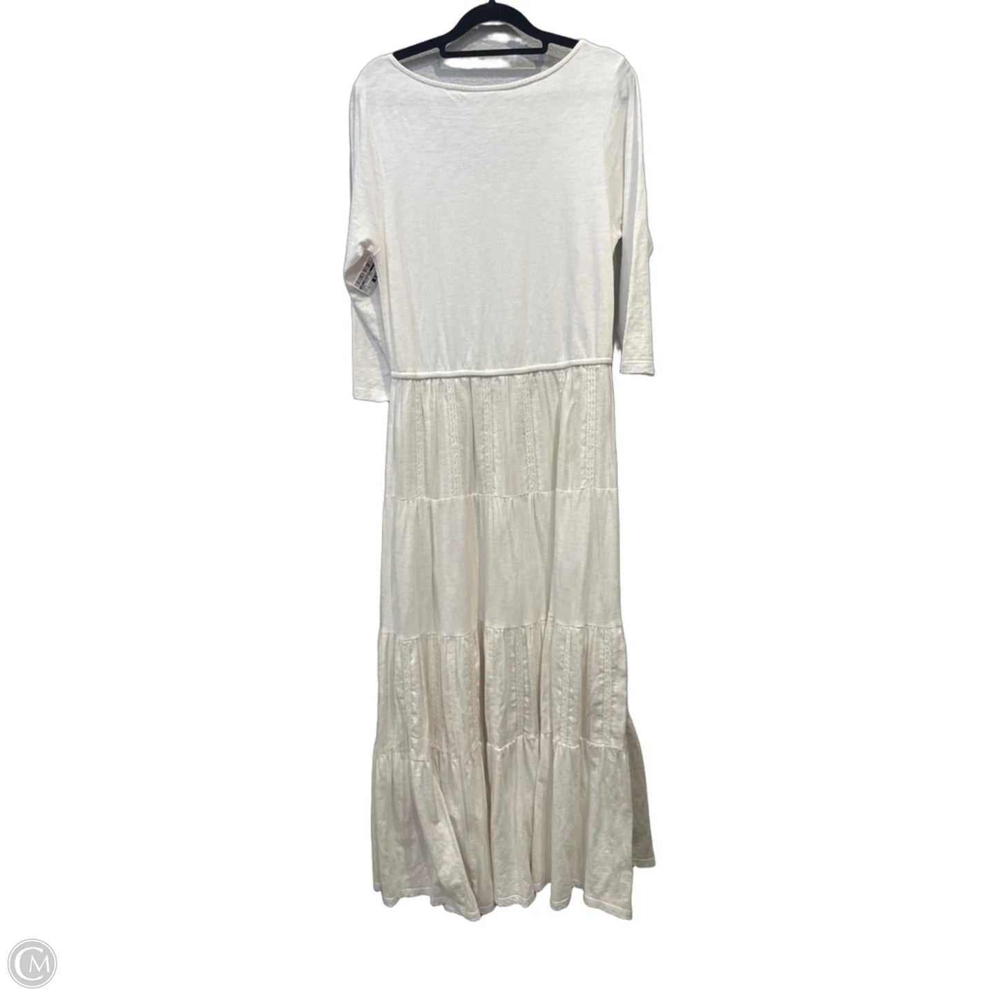 Dress Casual Maxi By Soft Surroundings In White, Size: Xs