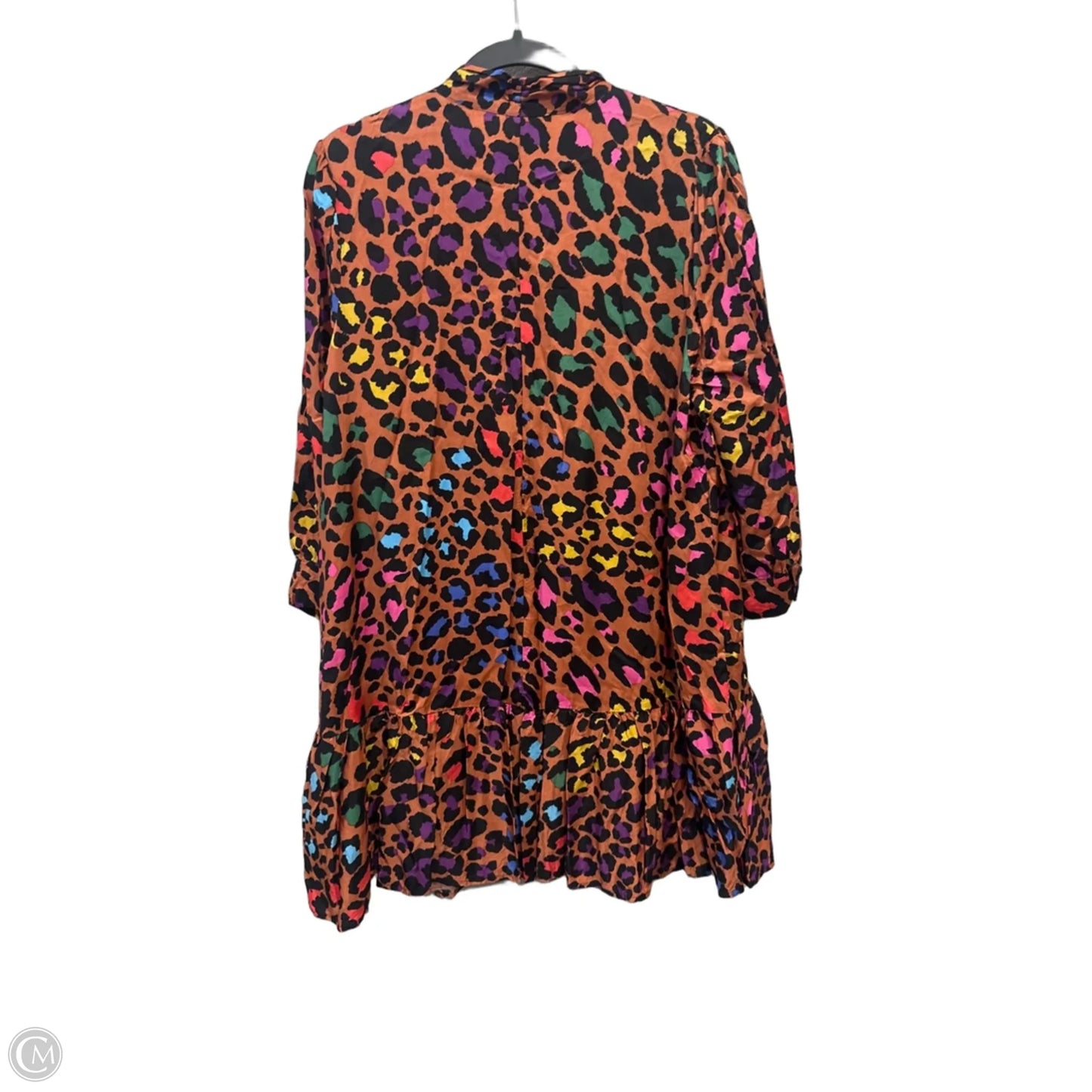 Dress Casual Midi By Clothes Mentor In Animal Print, Size: M