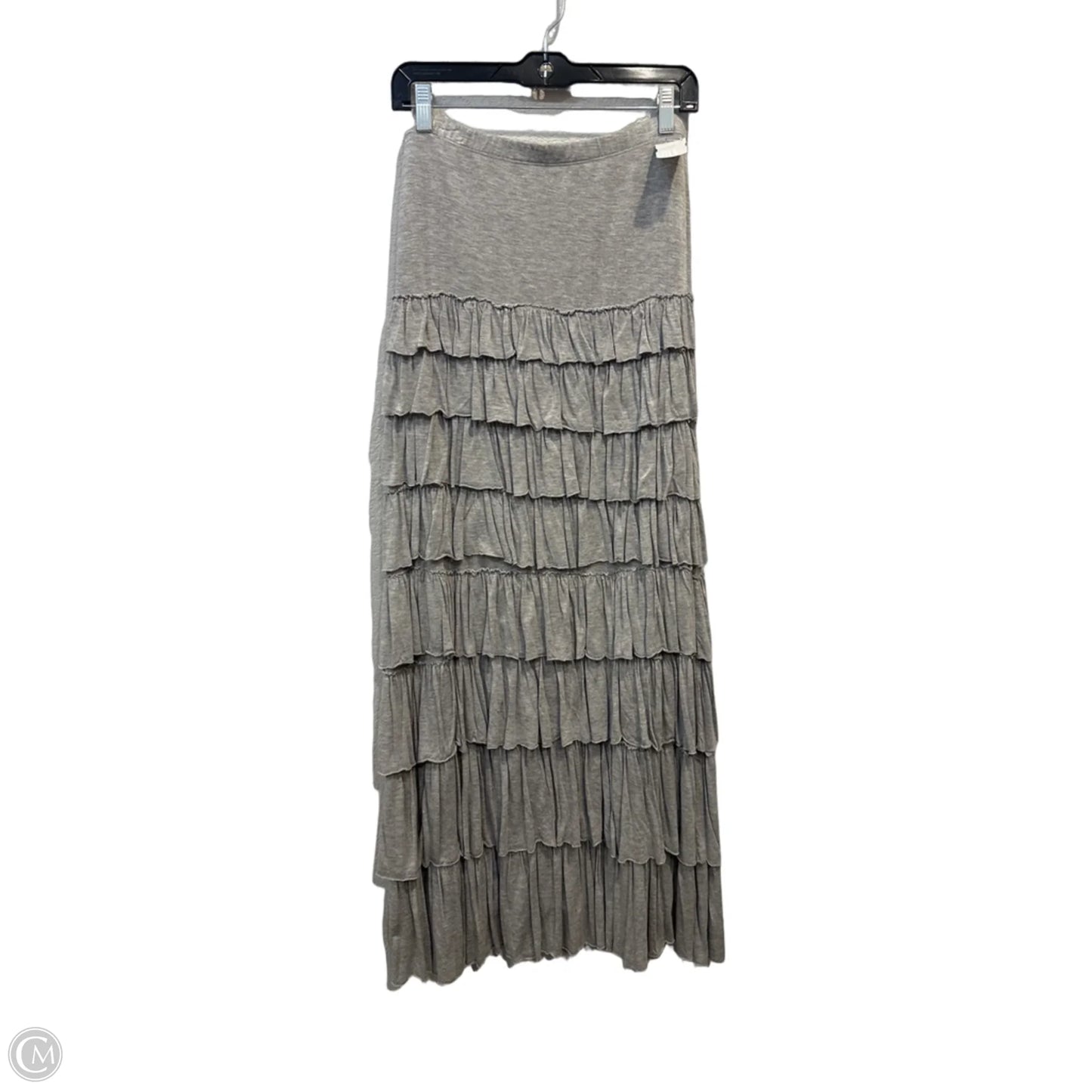 Skirt Midi By Soft Surroundings In Grey, Size: 10