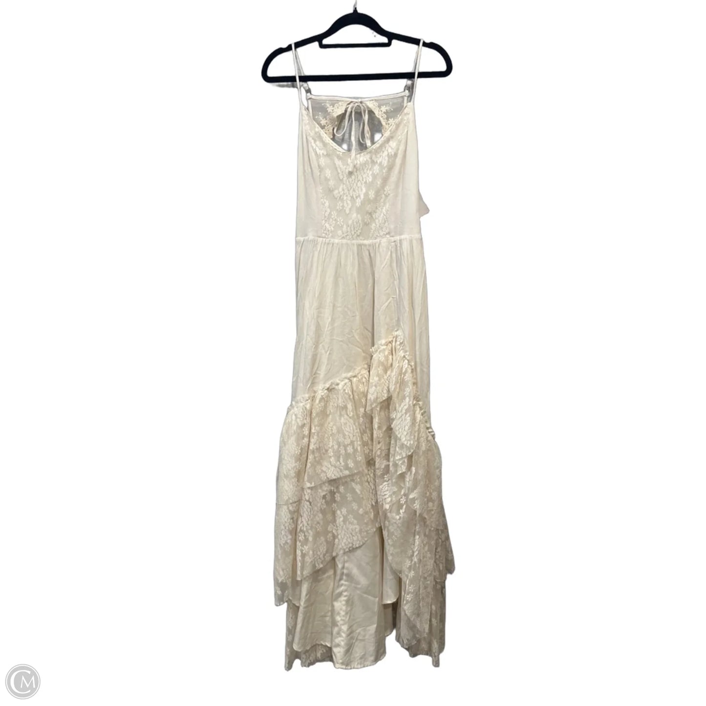 Dress Casual Maxi By Clothes Mentor In Cream, Size: Xs