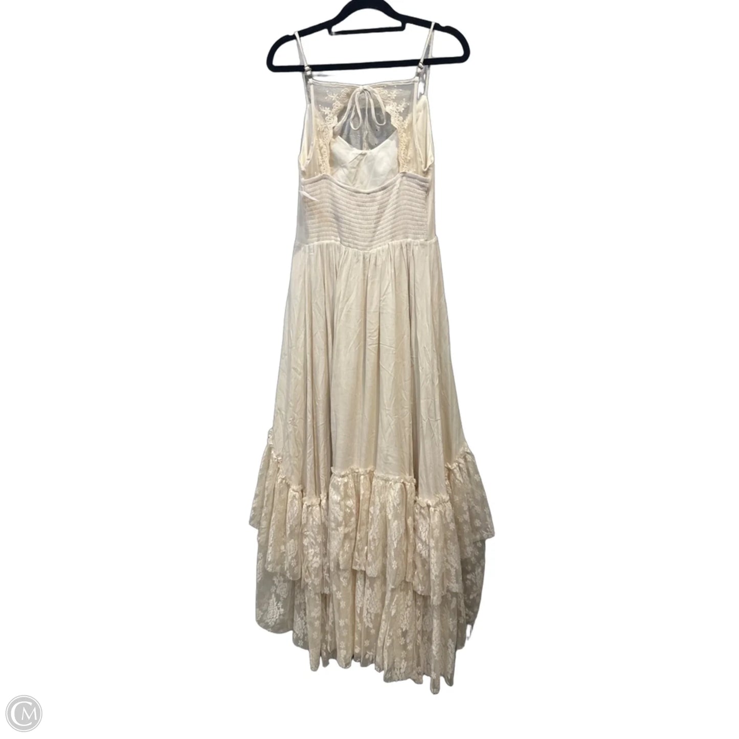 Dress Casual Maxi By Clothes Mentor In Cream, Size: Xs