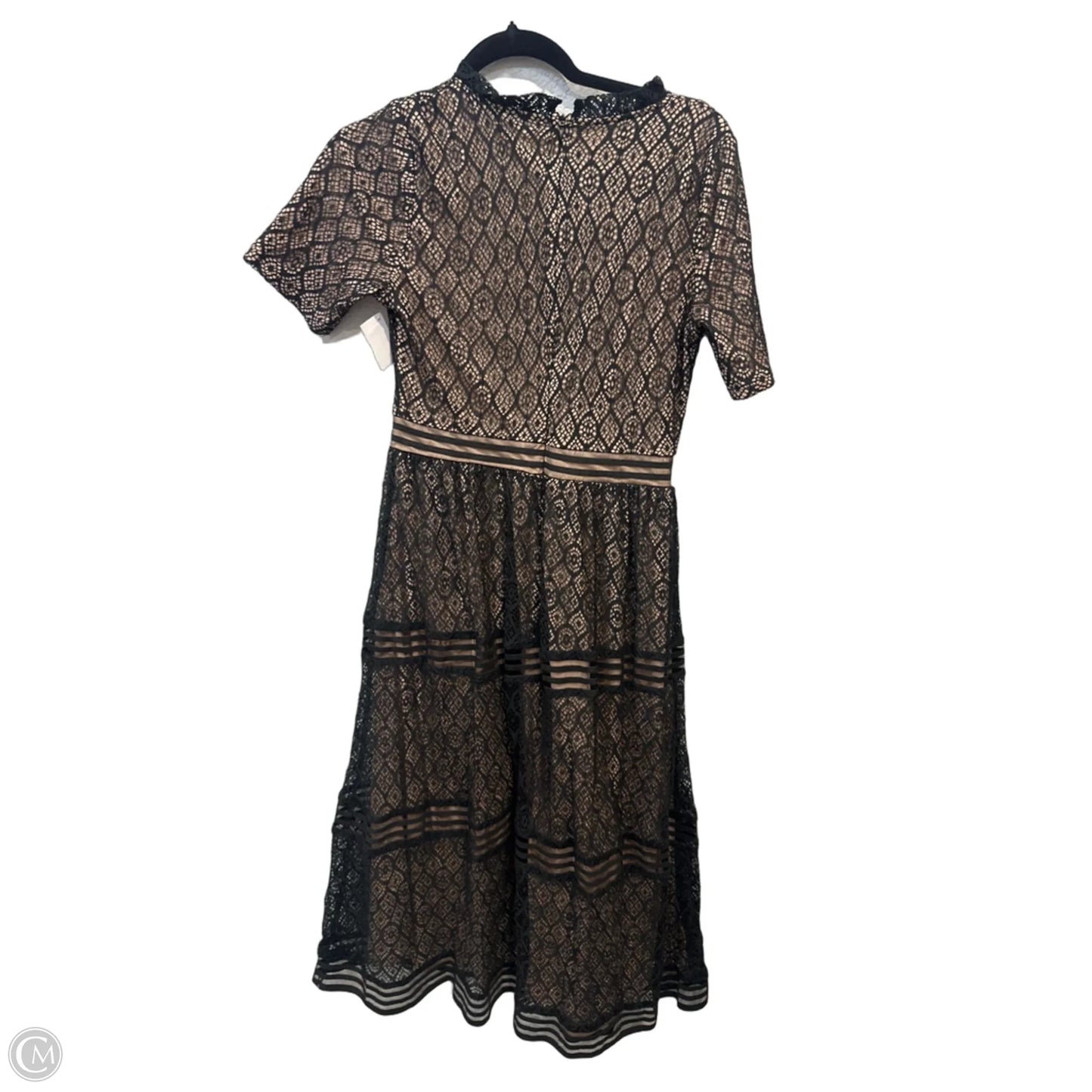 Dress Casual Midi By Baltic Born In Black, Size: M
