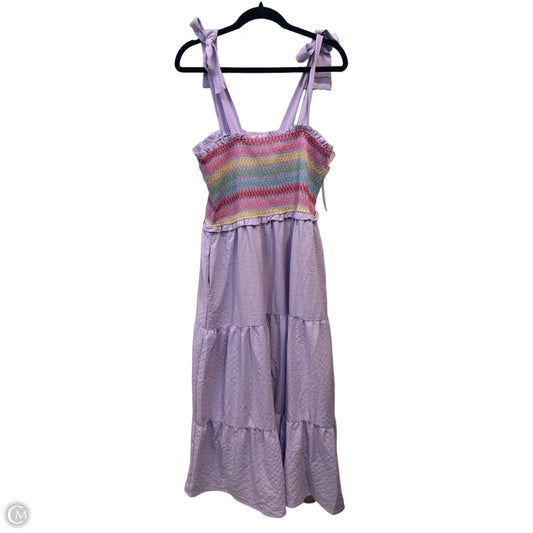 Dress Casual Maxi By Davi & Dani In Purple, Size: L
