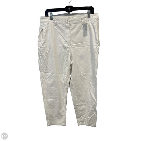 Pants Other By Eileen Fisher In White, Size: 12