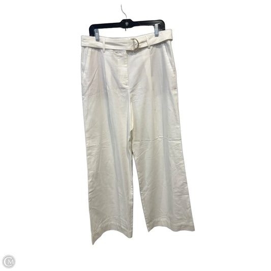 Pants Linen By Loft In White, Size: 10
