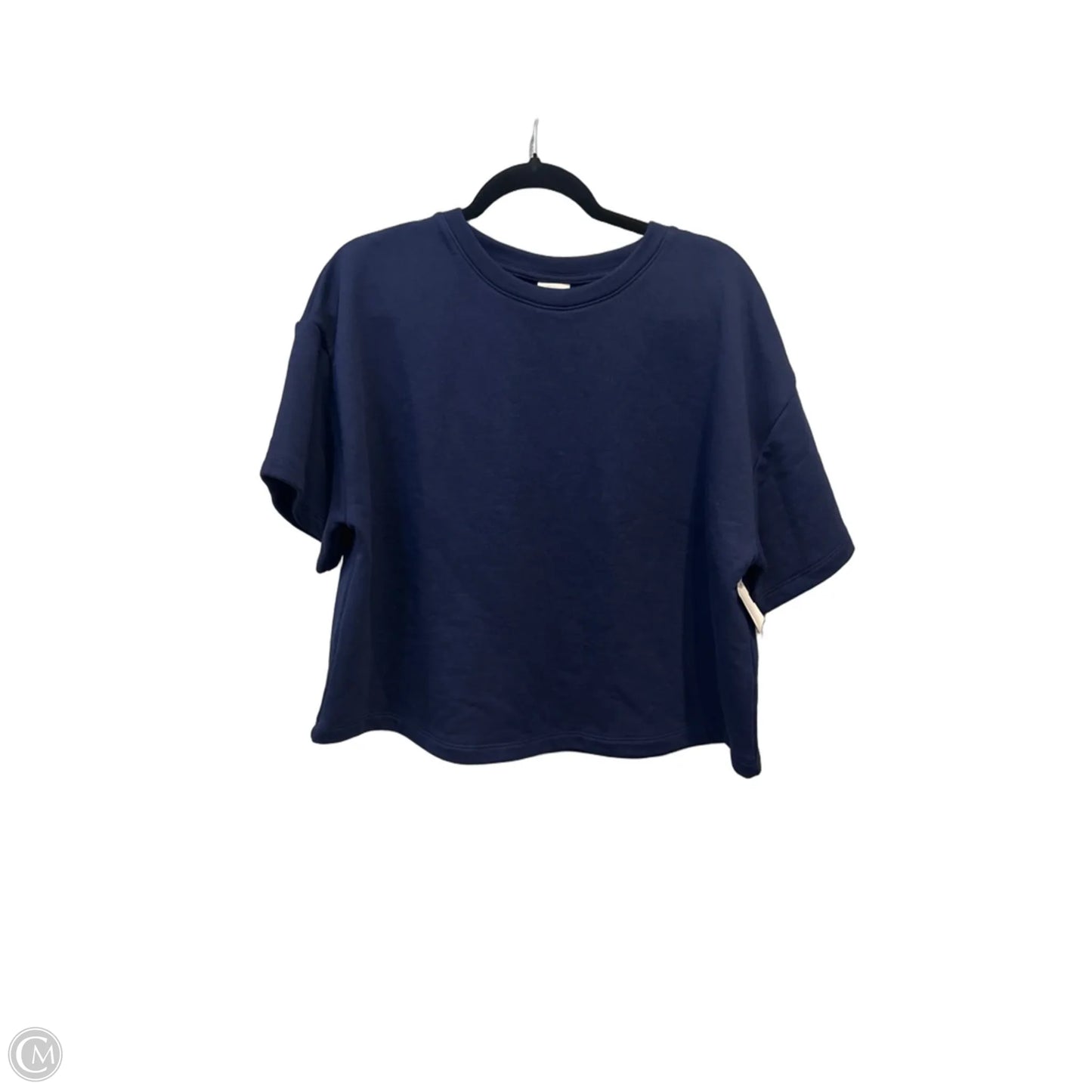 Top Short Sleeve By A New Day In Navy, Size: L