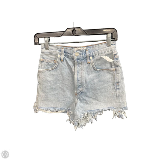 Shorts By Agolde In Blue Denim, Size: 0