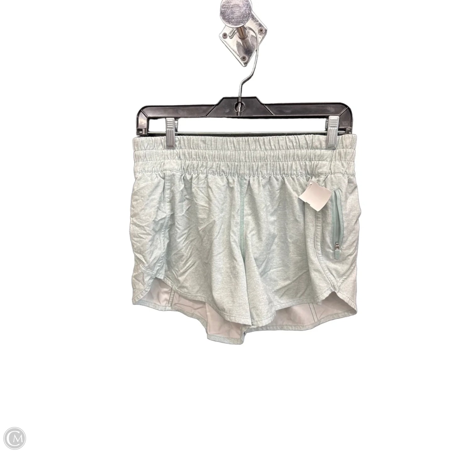 Athletic Shorts By Lululemon In Green, Size: 10